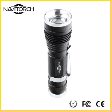 Zoomable recargable 240lm poderosa linterna (NK-630)